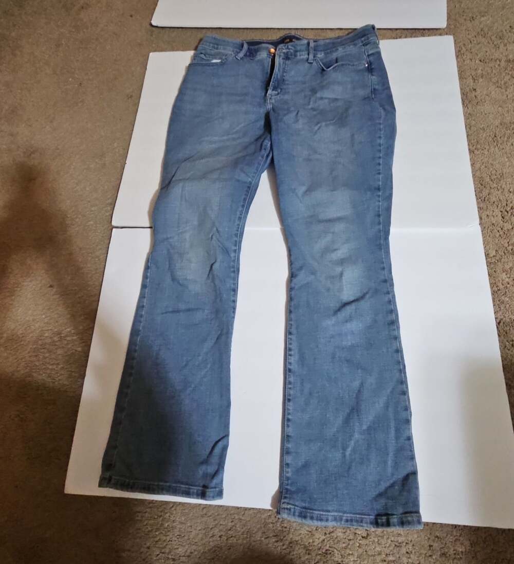 Lee Regular Fit Bootcut Jeans Size 14 Medium Flex Motion